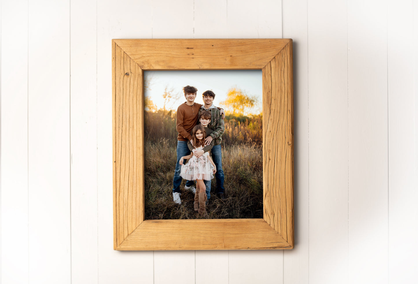 16x20 Rectangular Frame - Blonde (Portrait)