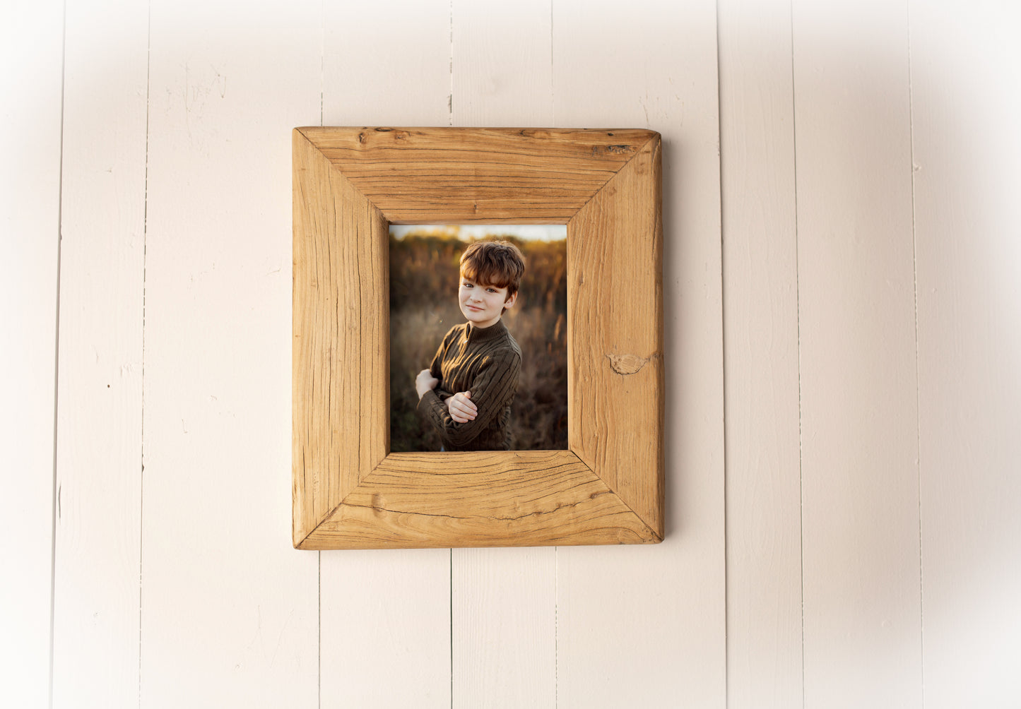 8x10 Rectangular Frame - Blonde (Portrait)
