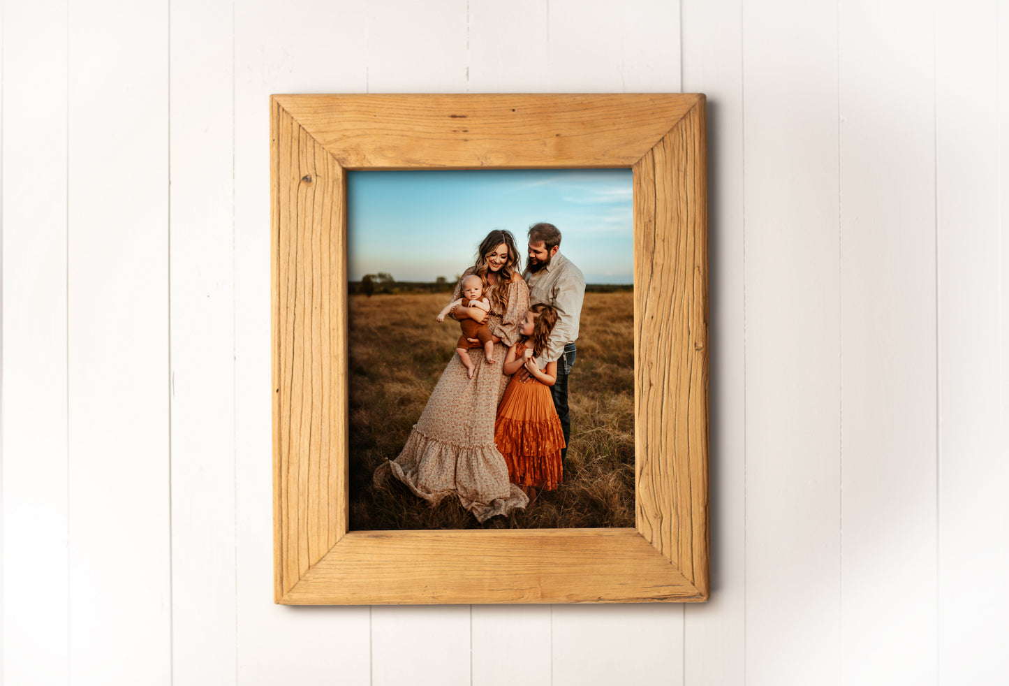 20x30 Rectangular Frame - Blonde (Portrait)